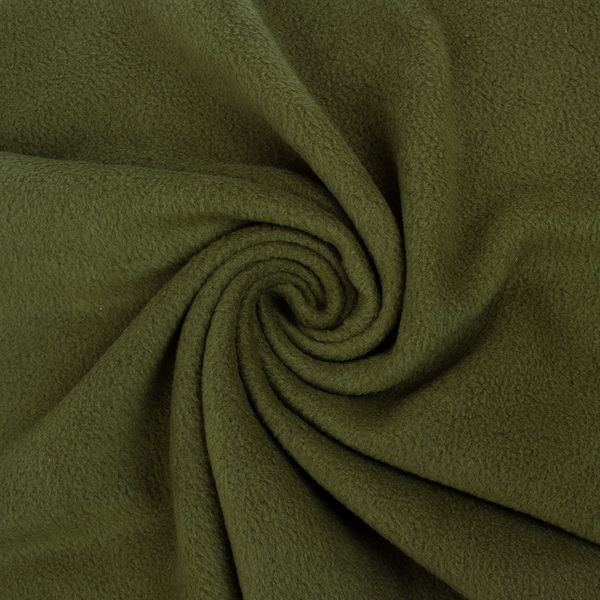 Флис 1-сторонний 230±10 г/м², 150 см / 10 метров, 423 т.хаки, Gamma FG-001