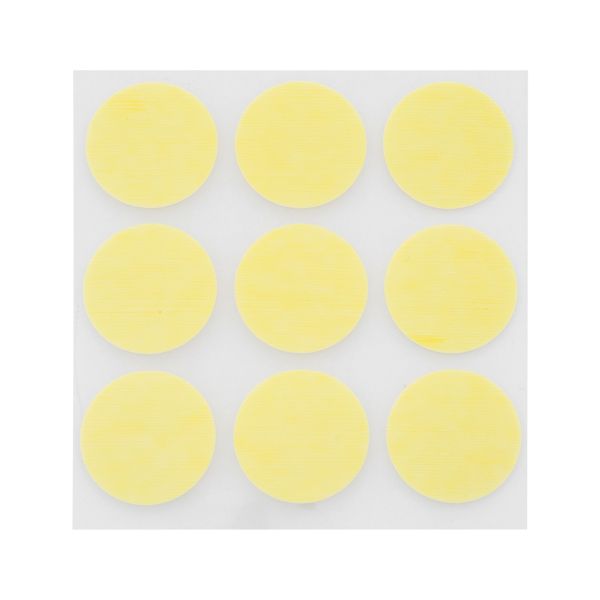 Пластины двусторонние самоклеящиеся, форма круг ⌀2.2см, 5 листов по 9 шт., 2AR23547