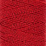 Нитки спандекс ⌀0.6 мм, набор 10 катушек по 25 метров, 112 красный, Gamma ET-10