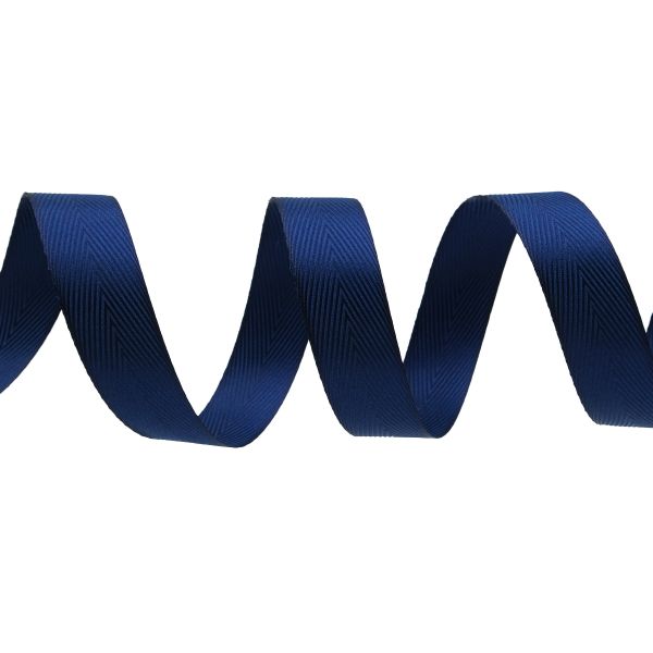 Лента декоративная ёлочка 25.0 мм / 20±1 метров, 97 синий