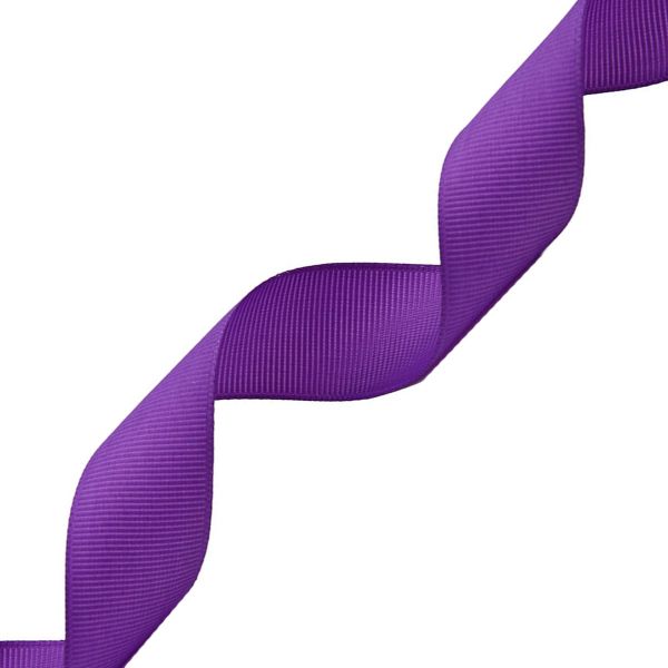 Лента репсовая (в рубчик) 25.0 мм, 171 т. фиолетовый, уп.18,28 м