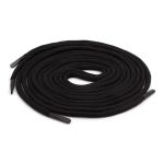 Шнурки круглые с металлическим наконечником 4.0 мм / 150 см, 1 пара (2 шт), черный, 6220-0133