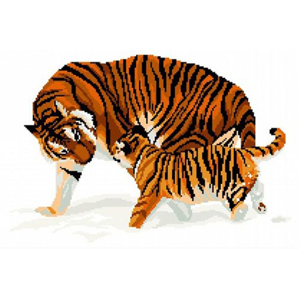 Нитекс, Тигры 45х33 см