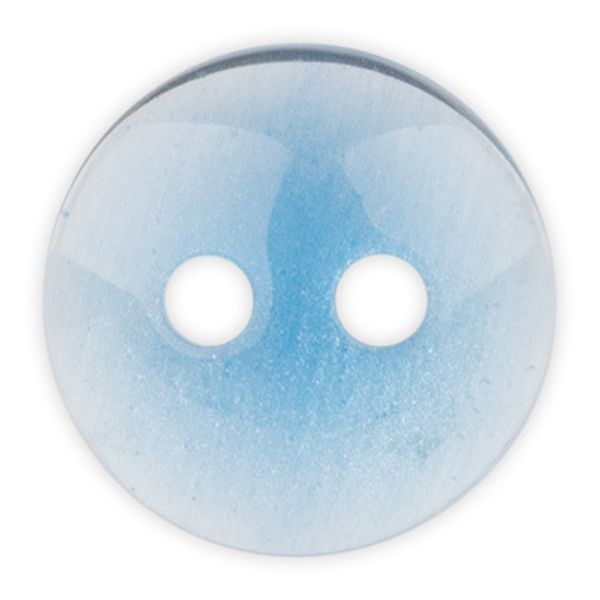 Пуговицы 2 прокола блузочные 10 мм, 40 шт, D144 морской волны, Gamma JEY 0025