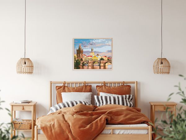 Картина по номерам Фрея, Карлов мост, 40х50 см