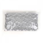 Тесьма отделочная 40 мм, 13-2265 цв.серебро уп.13.71м