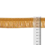 Бахрома отделочная 35.0 мм / 16 метров, 112 золотистый, Gamma А-08