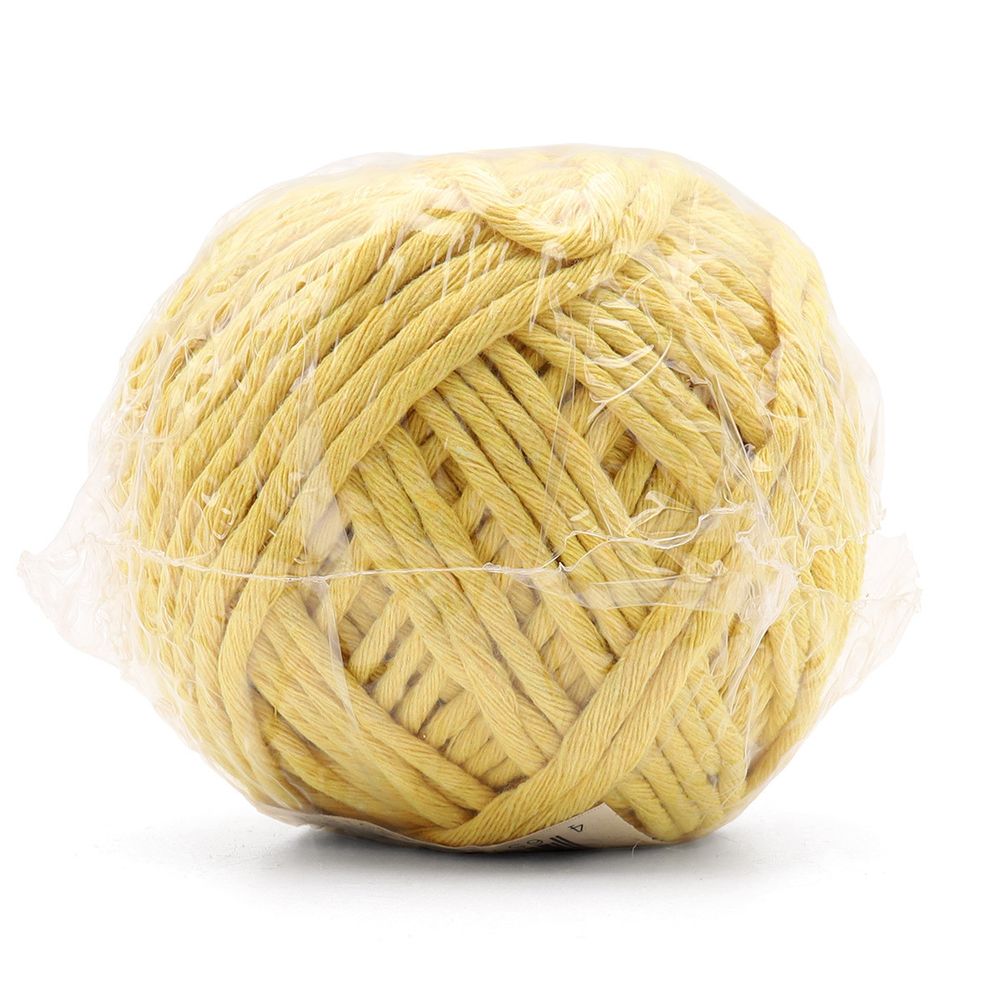 Шпагат х/б ⌀2-3 мм, 50 м, 1500 текс, желтый, 70098