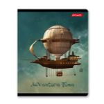 Тетрадь ученическая общая, глянцевая ламинация, A5+ 96 л. на скобе 60 г/м², белизна 100%, 5 шт, клетка в термоусадочной пленке, 000774 Время приключений, Светоч 96ТЕТк-004