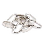 Карабин металл 30.0 мм (49х38 мм), никель, ГУ12849, 4 шт