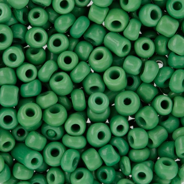 Бисер Zlatka 8/0 (2.9 мм), 100 г (10х10 г), №0047 зеленый, GR