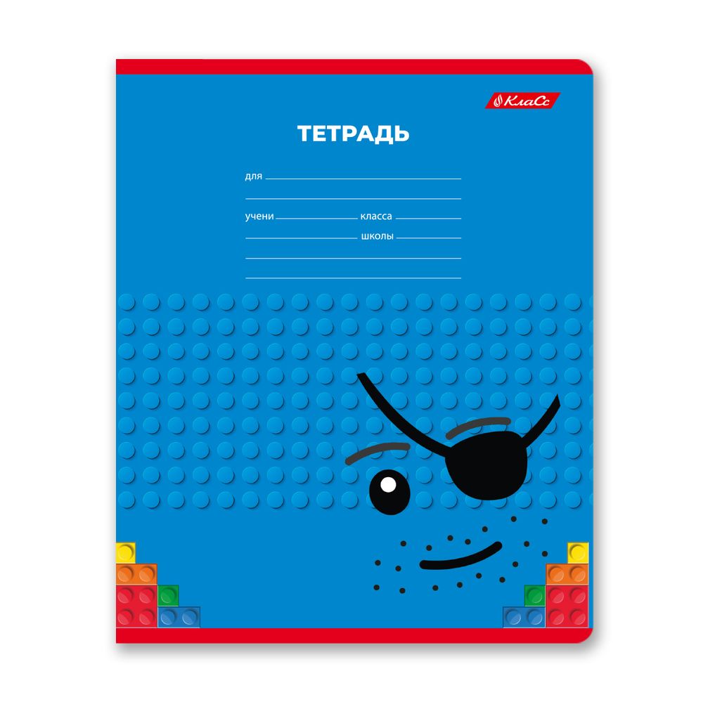 Тетрадь ученическая школьная, A5+ 24 л. на скобе 65 г/м², белизна 100% 30 шт, линия, 000724 Тетра-конструктор, Светоч 24ТЕТл-001