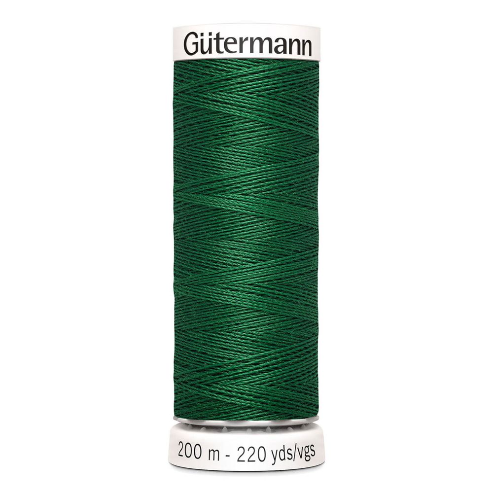 Нитки универсальные Gutermann Sew-all 100 (200 метров), 5 кат. | 237 зеленое яблоко