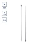 Спицы прямые металл ⌀5.5 мм, 35 см, с покрытием, Gamma KN2H