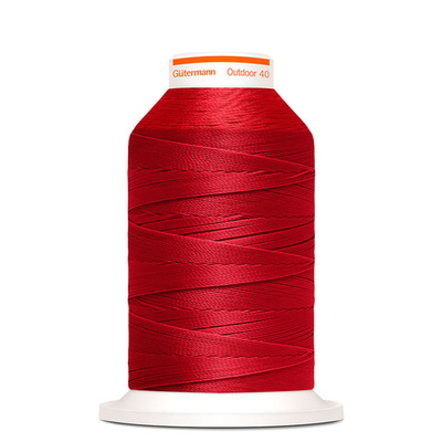 Нить для плотных и уличных тканей Gutermann Outdoor 40, 400 м, 798300, 4580 красный, 1 катушка