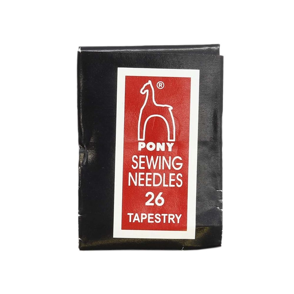 Иглы ручные для гобеленовых и трикотажных тканей №26,25 шт, Pony