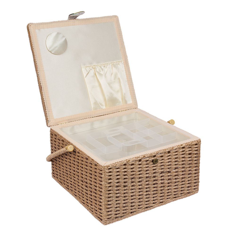 Шкатулка для швейных принадлежностей 31.5х31.5х19 см, Ромашки, Gamma SBJ-010