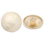 Пуговицы на ножке 28L=18 мм, металл, M.Gold (матовый золотой), 10 шт, MP21