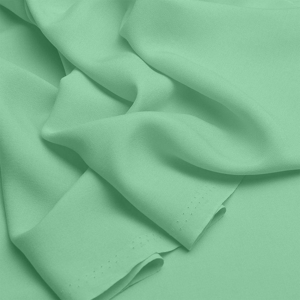 Штапель 110 г/м², 145 см / 2 метра, TBY-Vi-30-40.2, цв.40 св.зеленый