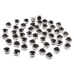 Хрустальные стразы в цапах/серебро, 4мм, 50 шт/упак, Astra&Craft (39 серый), 4AR159/166