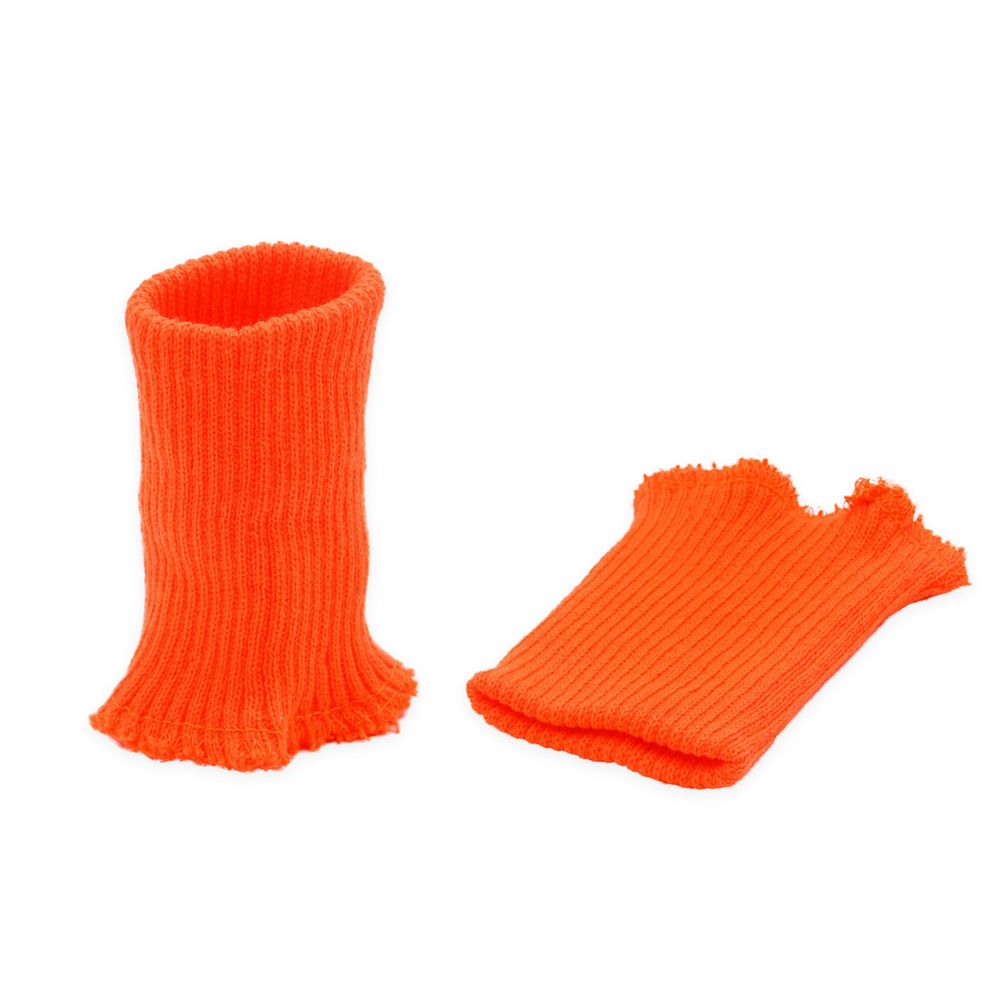 Манжеты трикотажные 7.0х9.5 см, 1 пара, в-66 апельсин