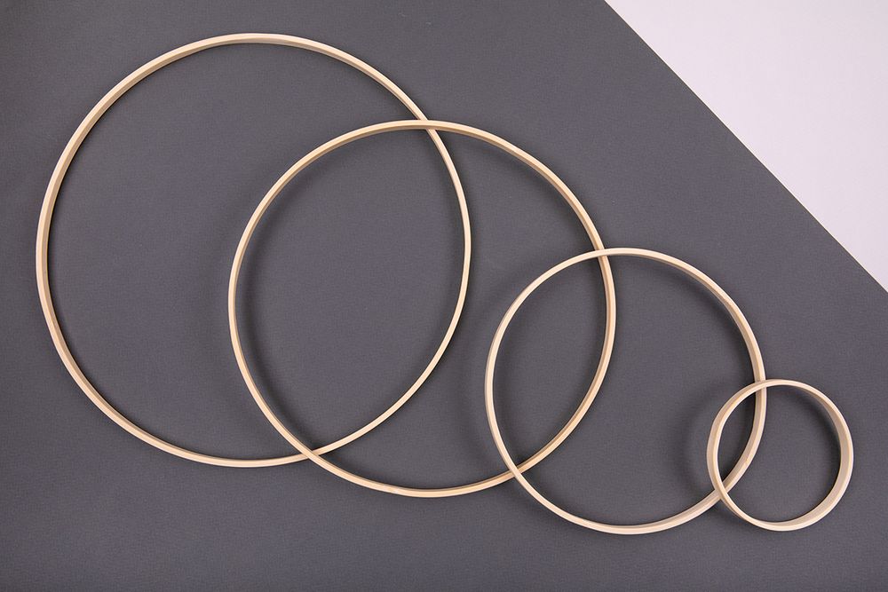 Кольцо для макраме бамбук ⌀300 мм, Gamma RKW-030