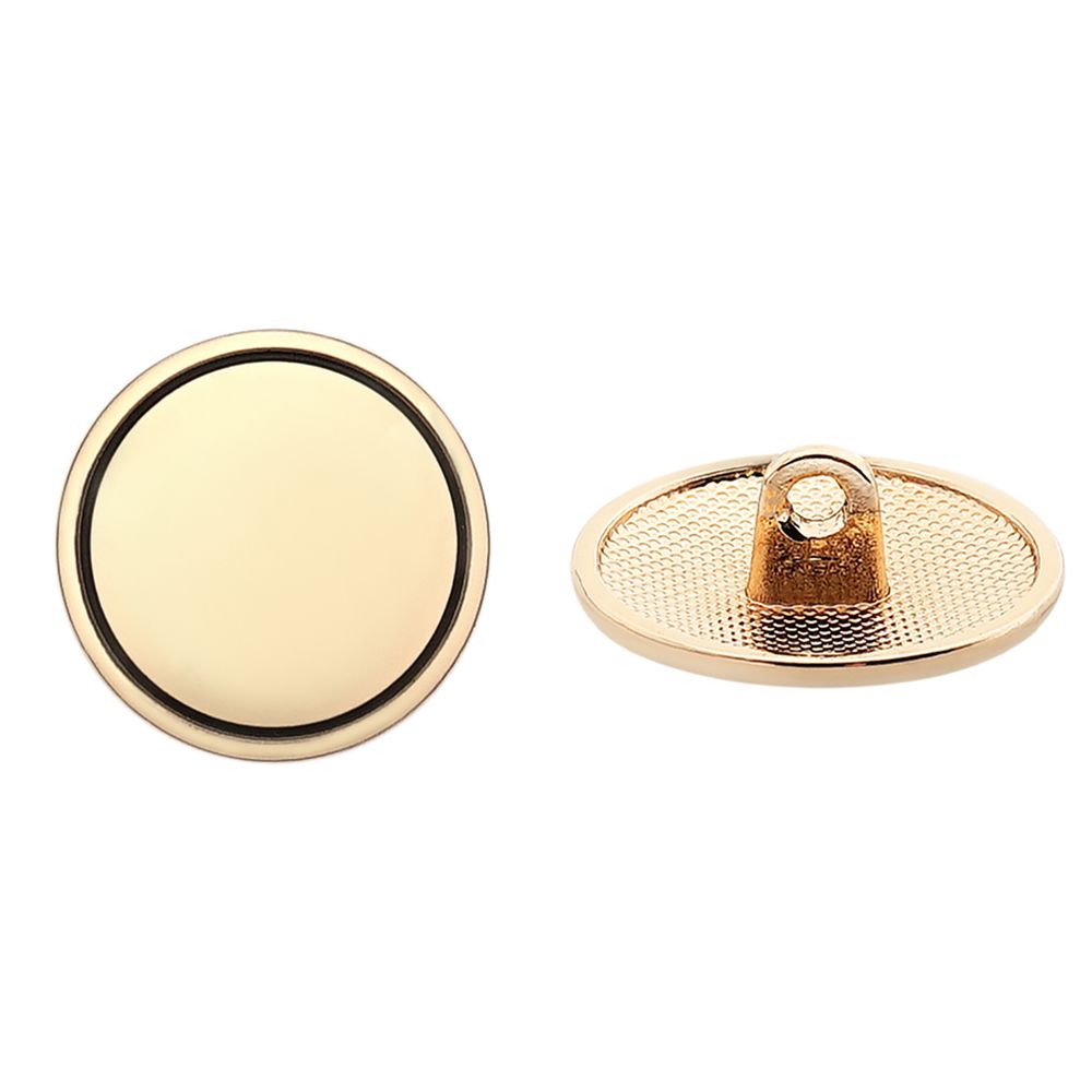 Пуговицы на ножке 28 (18мм), металл (DAG золото черненое), ME_678, 36 шт