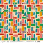 Бумага для скрапбукинга Ой, медуза! 190 г/м², 30.5х30.5 см, 10 шт, 5, Mr.Painter PSR 200107