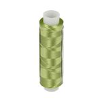 Нитки вышивальные Gamma V150/2, 10х200 ярдов, 3243 зелено-желтый