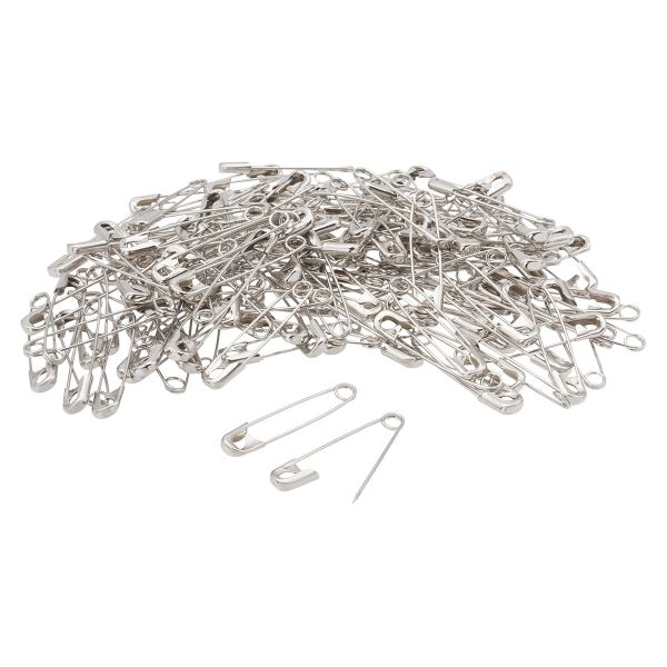 Булавки английские l=38 мм, сталь, 144 шт, Pony, 85404/07