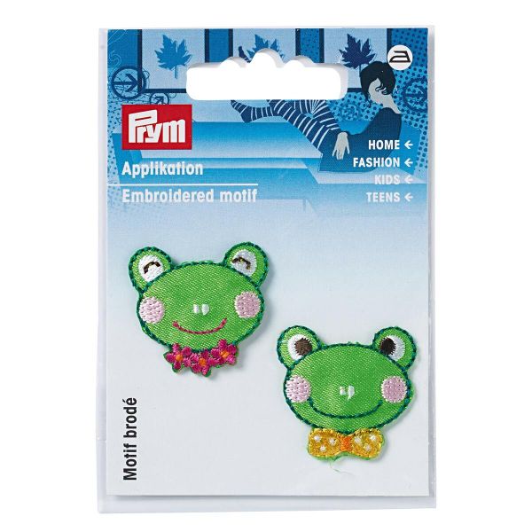Термоаппликация Лягушки зеленые 2 шт Prym 925528