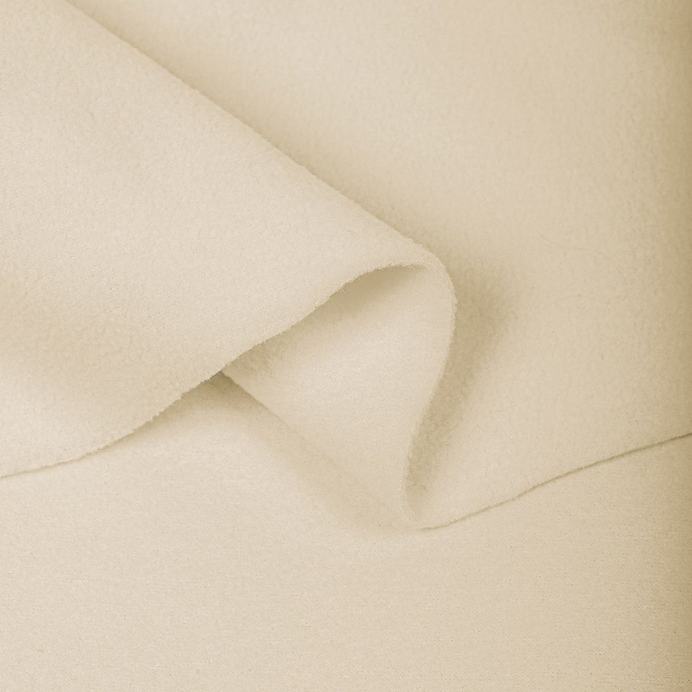 Флис 2-сторонний 190 г/м², 150 см / 10 метров, N-TBY-0059-103, цв.F103 молочный