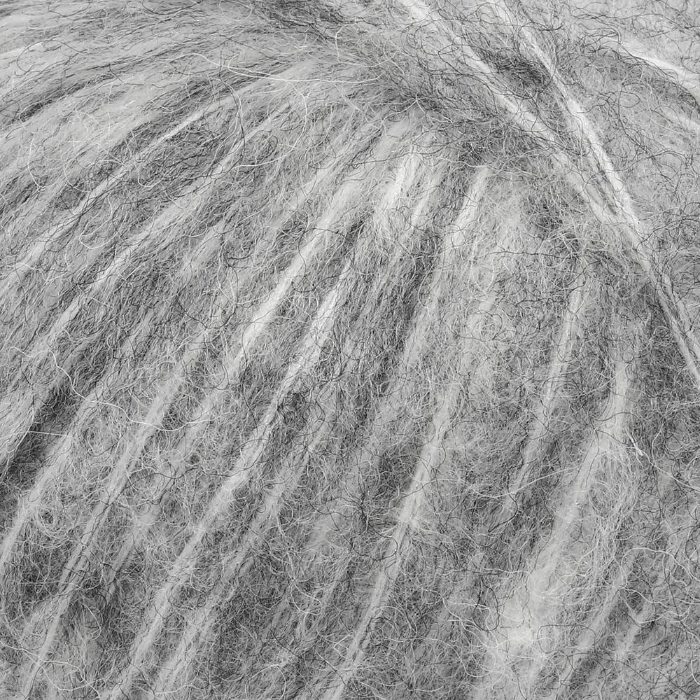 Пряжа Astra Premium (Астра Премиум) Воздух (Air) / уп.3 мот. по 50 г, 140 м, 01 светло-серый