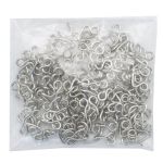 Крючки пришивные 20х15 мм, никель мет, 50 шт, BIG