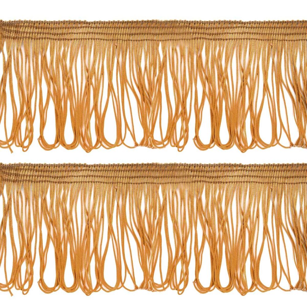 Бахрома отделочная 90.0 мм / 25 метров, 195 св.бежевый