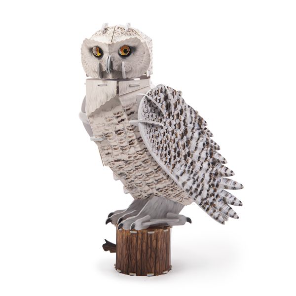 Пазл объемный 3D, 62 элемента, Серия Животные, Полярная сова, Rezark ANM-01