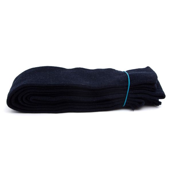 Манжеты трикотажные рукава 6.5 см / 3 метра, тонкие, 2х2, 078 синий