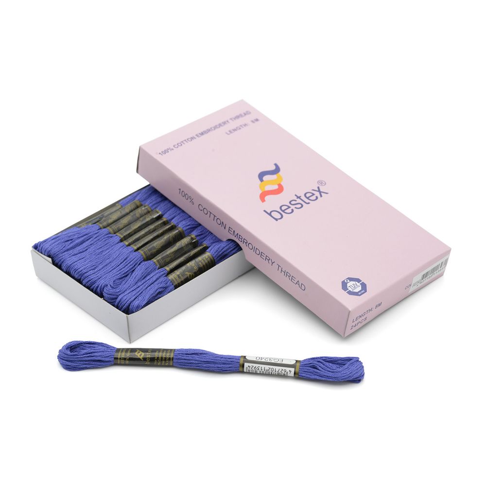 Мулине Bestex, цв.EG3240, 24 мотка по 8 метров