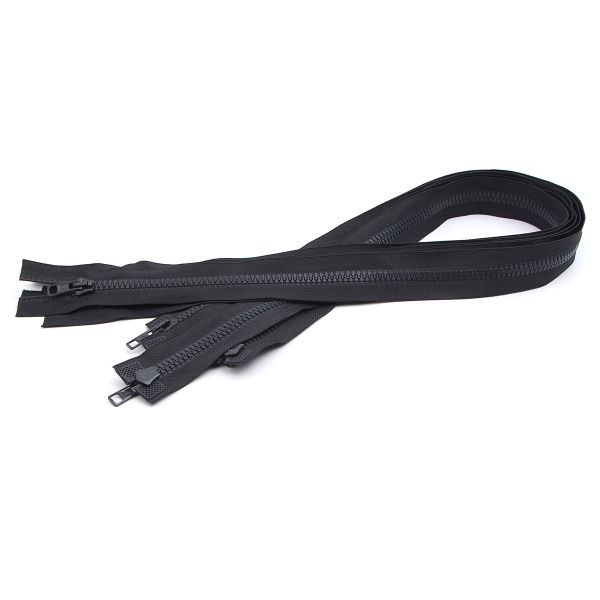 Молния трактор Arta Т6 (6 мм) 2 зам., разъем., 75 см, цв. 102 т.серый, уп.5 шт