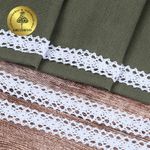 Кружево вязаное (тесьма) 20 мм / 10 метров, 6307-1.02 цв.02 белый, 10 м, Kruzhevo