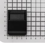 Пряжка силовая для стропы пластик 32 мм, цв. черный, 10 шт