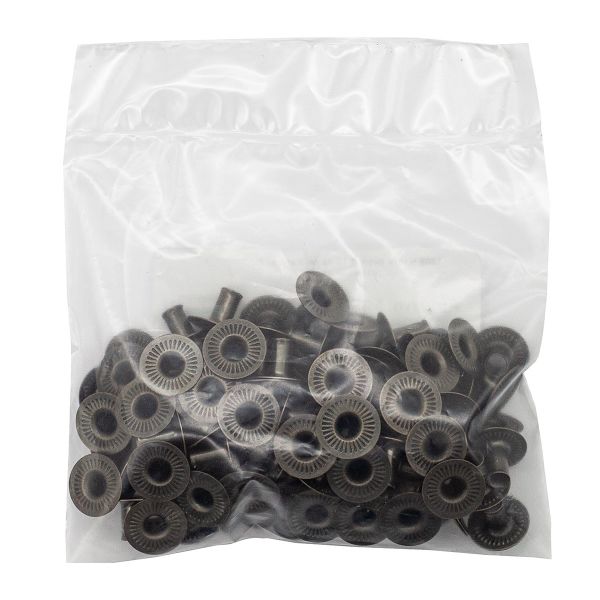 Часть кнопки Альфа (S-образная) ⌀11 мм (D-часть), 5/15 латунь пруж, 100 шт, BIG