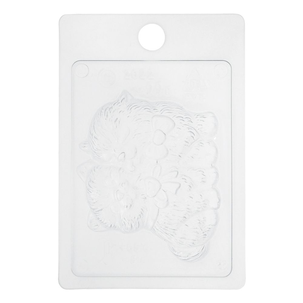 Пластиковая форма (Влюбленные котята)