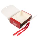 Коробка без окна с лентой 16.5х11.5х5 см, №2 Праздничный вечер, S-Chief CBC-006