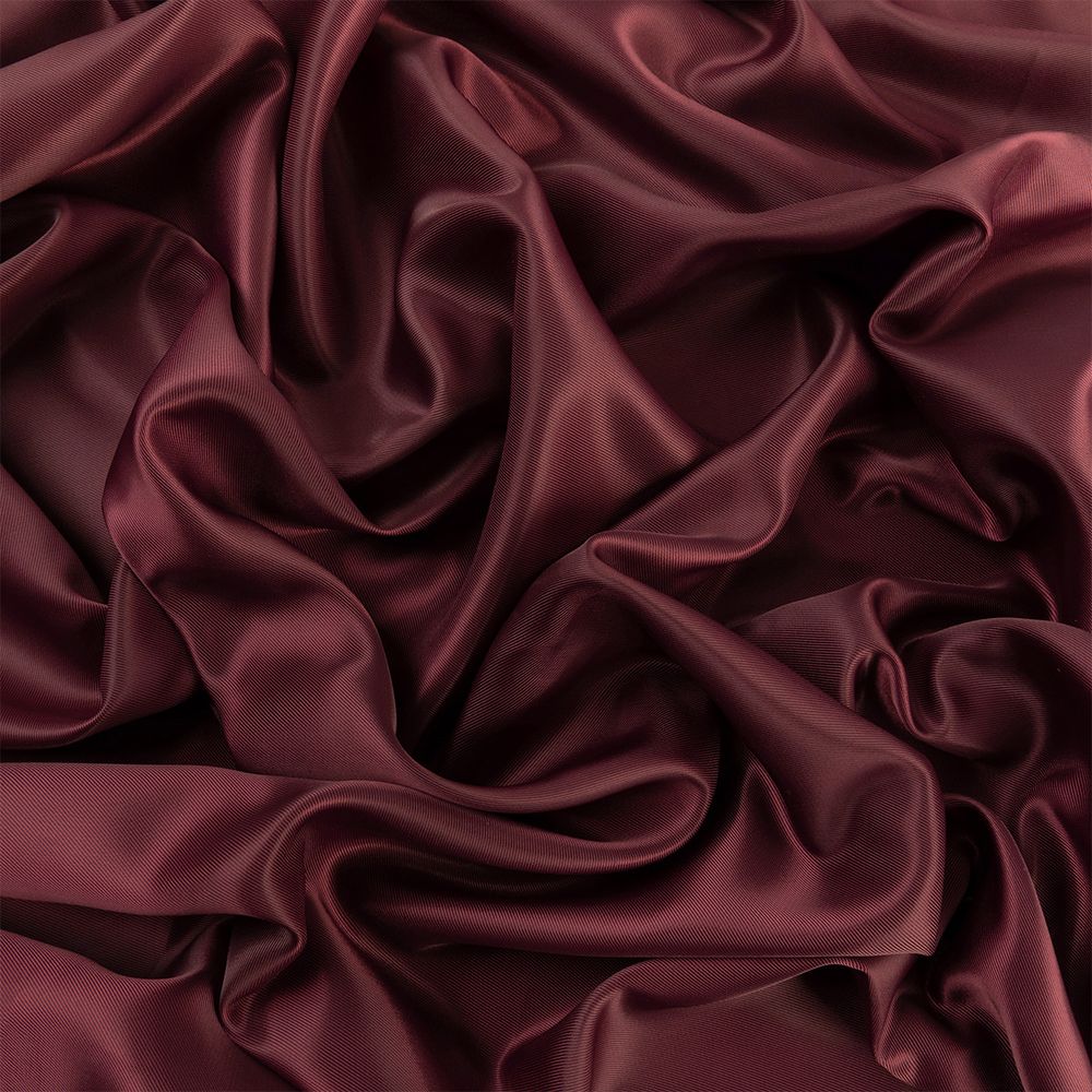 Ткань подкладочная Poly Twill 101±2 г/м², 200х145±2 см, 40 бордо, Gamma LPTN