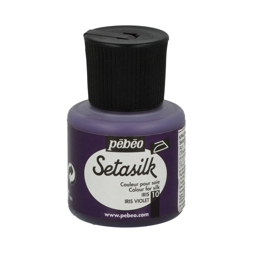 Краска по шелку Setasilk 45 мл, 181-010 ирис фиолетовый, Pebeo