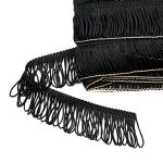 Бахрома отделочная 35.0 мм / 25 метров, цв.115 черный