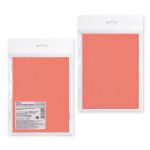 Хлопчатобумажная ткань 140 г/м², отрез 50х55 см, коралловый, Gamma