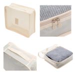 Органайзер дорожный для чемодана 7 предметов (бежевый)