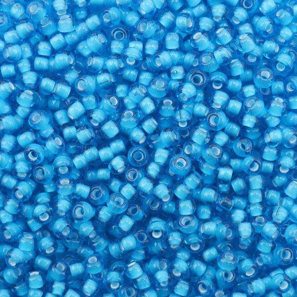 Бисер Preciosa прозрачный с цв.центром 10/0, круг.отв, 50 г, (65156)